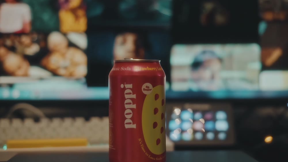 Amber LUT — warm cinematic grade in an editing room